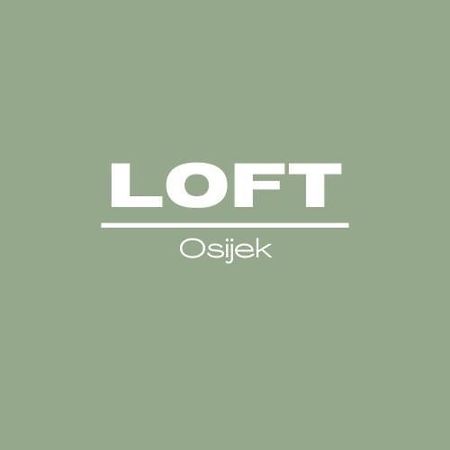 Loft Osijek 아파트 외부 사진